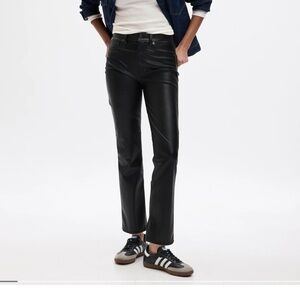 Gap Faux Leather Jeans